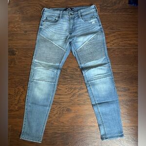 Hollister Men's Light Blue Skinny Jeans